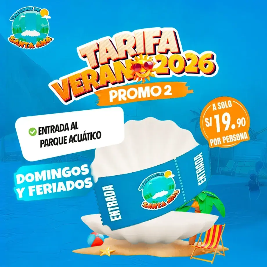 Toboganes de Santa Ana - Entradas Domingo