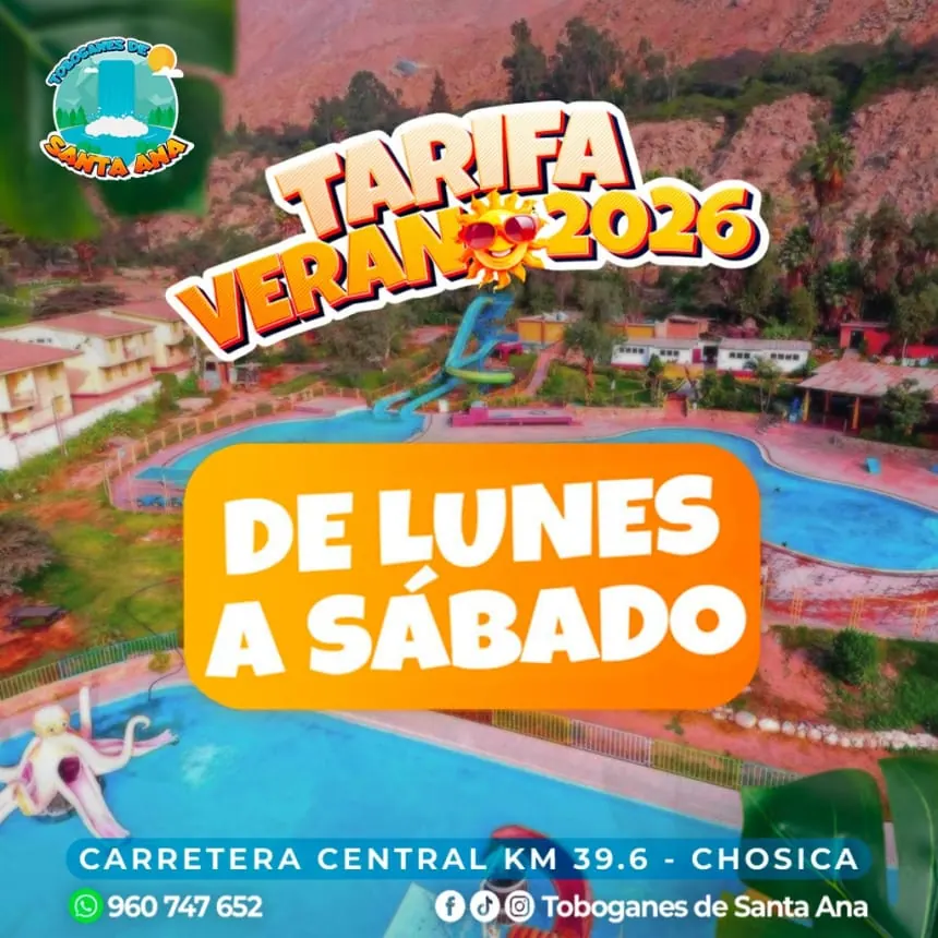 Entrada válida Lunes a Sábado